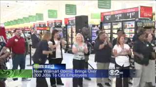 CBS Reports on Walmart creating 300 jobs in Chicago area