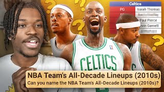 Can You Guess NBA Team's All-Decade Lineups For The 2010s