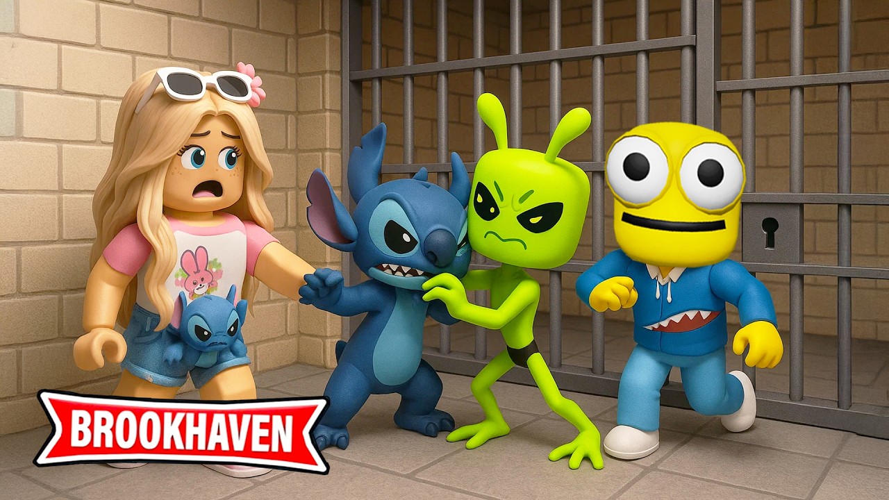 PRODER et STITCH SAUVE JADE CONTRE L'ALIEN dans SNAPCHAT ROBLOX