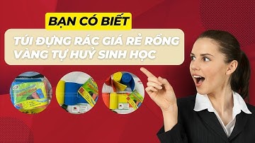 Túi Đựng Rác Giá Rẻ Rồng Vàng Tự Huỷ Sinh Học