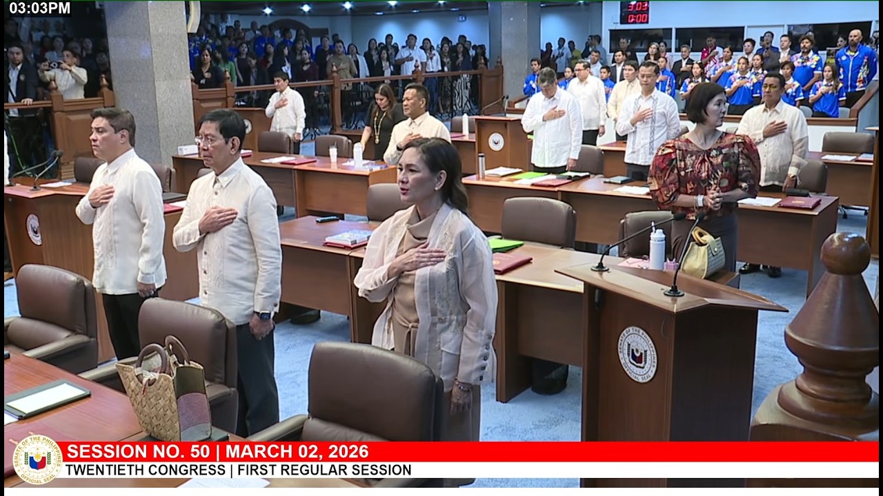 LIVE: Senate Plenary Session No. 50 (March 02, 2026)