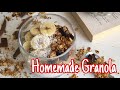 Granola Homemade  طريقة عمل غرانولا في البيت | وصفة صحية ومفيدة