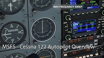 MSFS - Cessna 172 Classic Autopilot Overview