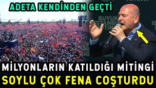 Soylu Milyonları İşte Böyle Coşturdu! Adeta Kendinden Geçti!