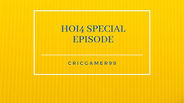 HoI4 Special Episode- Console Commands