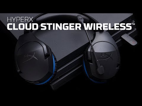 Headset wireless para jogos PS4 – HyperX Cloud Stinger Wireless