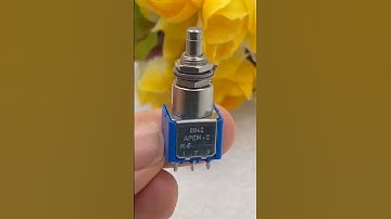 8642A APEM Pushbutton Switches DPDT ON-ON 6.35mmDia 4A 30VDC