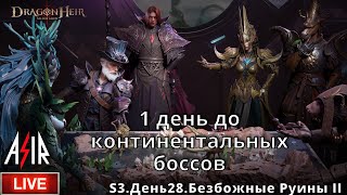 Dragonheir: Silent Gods | S3 День 28 | 1 день до континентальных боссов