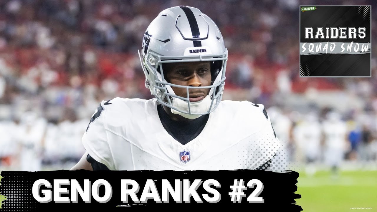 RAIDERS SQUAD SHOW: GENO SMITH is the 2nd BEST QB in the AFC WEST