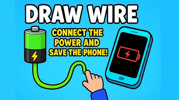 ⚡ Draw Wire – Connect the Power and Save the Phone! | Brain Puzzle Challenge 2025