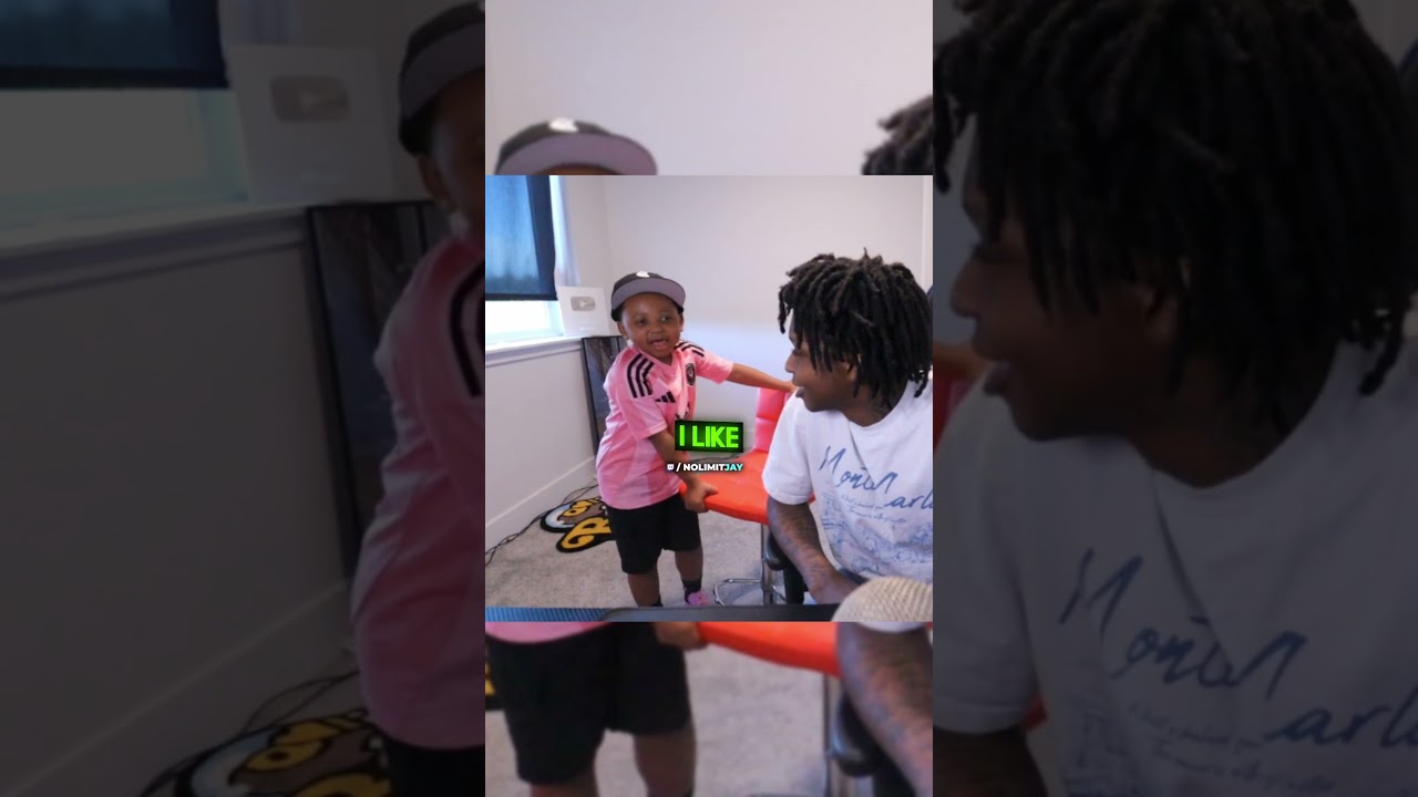 lil bro a fan of Both GOATs
