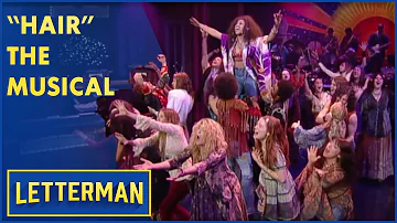 The Cast of Broadway's "Hair" Performs "Aquarius/Let The Sun Shine In" | Letterman