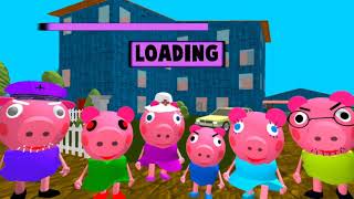 Piggy Neighbor. Family Escape Obby House 3D level 6