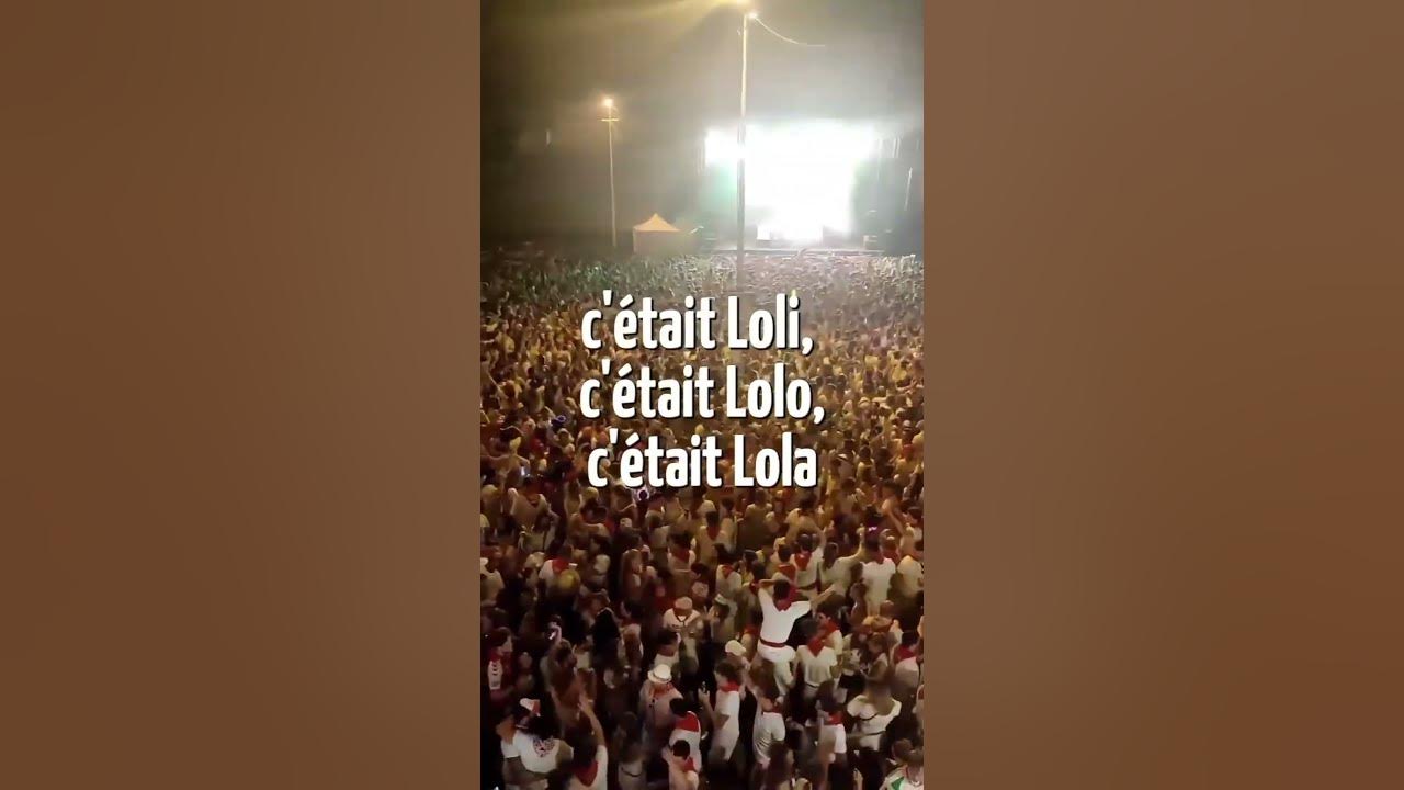 La Petite Culotte - La Goffa Lolita à Bayonne (Paroles)