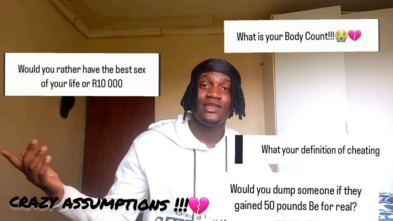 Reading Assumptions about me!!! 😰💔😭