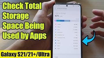 Galaxy S21/Ultra/Plus: How to Check Total Storage Space Being Used by Apps