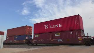 UP Golden State Route:  Marion, Arkansas to Los Angeles stack train  05/18/2018  # 12