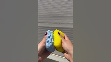 I tried making a new slime texture 😱 #shorts