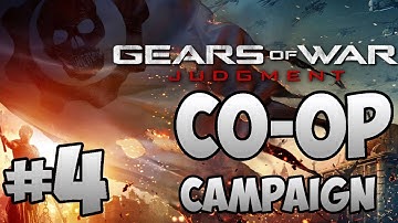 Gears of War Judgment Co-op Walkthrough w/Gearman Part 4 - Runny Eggs