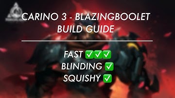[Torchlight: Infinite SS10] 5T+ Blazing Bullet Carino 3 build guide