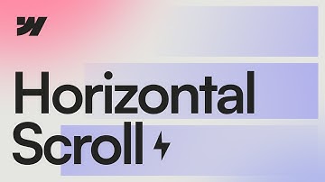 Horizontal Scroll Interactions in Webflow