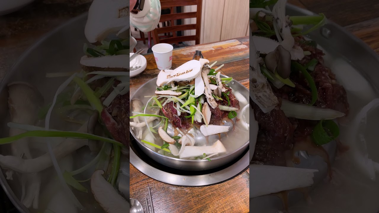 골목식당 서산 해미읍성 서산더미불고기에 소면까지 추가해서 츄베릅😋