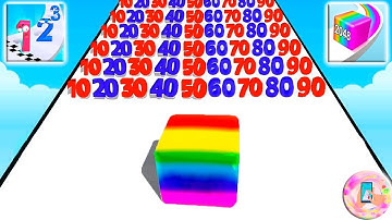 Popsicle Stack, Sandwich Runner, ASMR, Canvas Run, Satisfying Mobile GamePlay Walkthrough 999 level