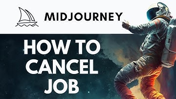 How To Cancel a Job in Midjourney | Stopping AI-Generated Image Job | Midjourney Tutorial