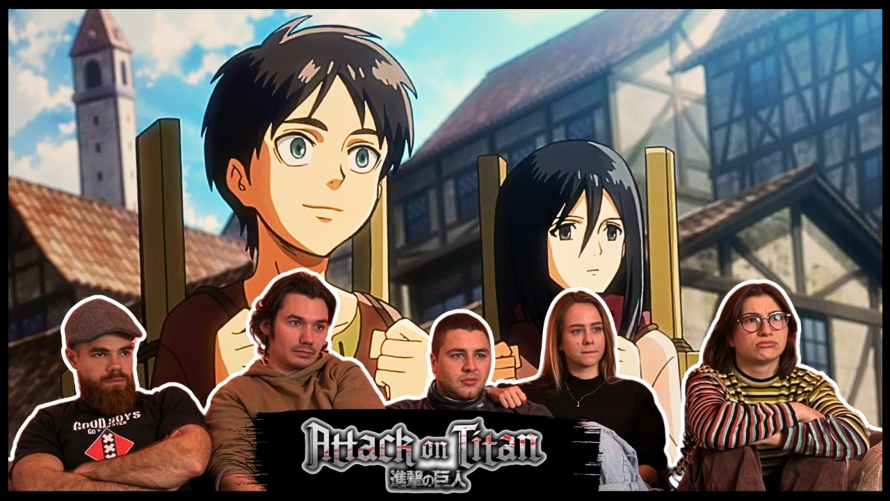 FIRST TIME WATCHING ANIME! | Attack on Titan 1x1 "To You, in 2000 Years" Reaction