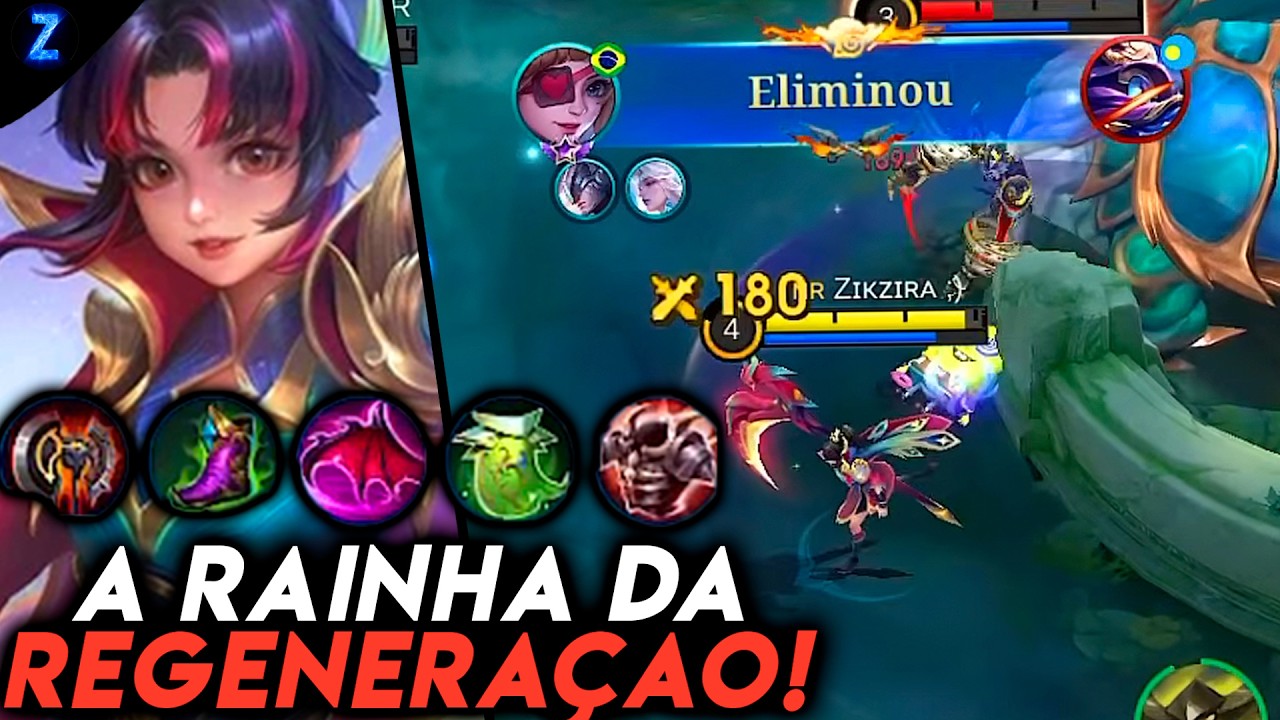 A RUBY COM REGENERAÇÃO TOTAL!! - RUBY GAMEPLAY | Mobile Legends