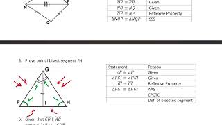 Geometry, Unit 3 Final Review