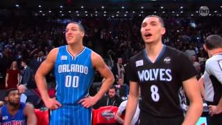 2016 Nba Slam Dunk Contest - Aaron Gordon Vs Zach Lavine Hd Full