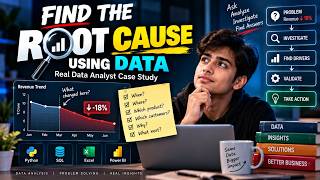 How Data Analysts Find the ROOT CAUSE | Real Business Case Study