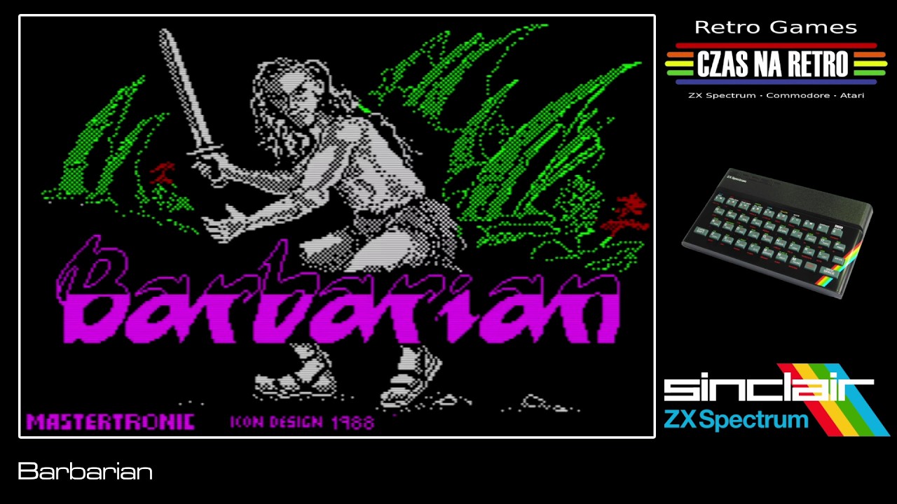 Barbarian (1988) - ZX Spectrum - YouTube
