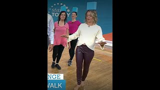 Dylan Dreyer In Leather Pants, Barefoot And Showing Her Belly On