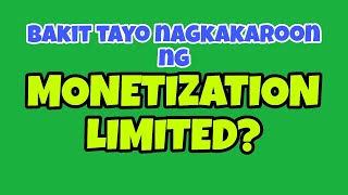 Bakit nga ba tayo nagkakaroon ng MONETIZATION LIMITED na Violation | Facebook reels In stream ads