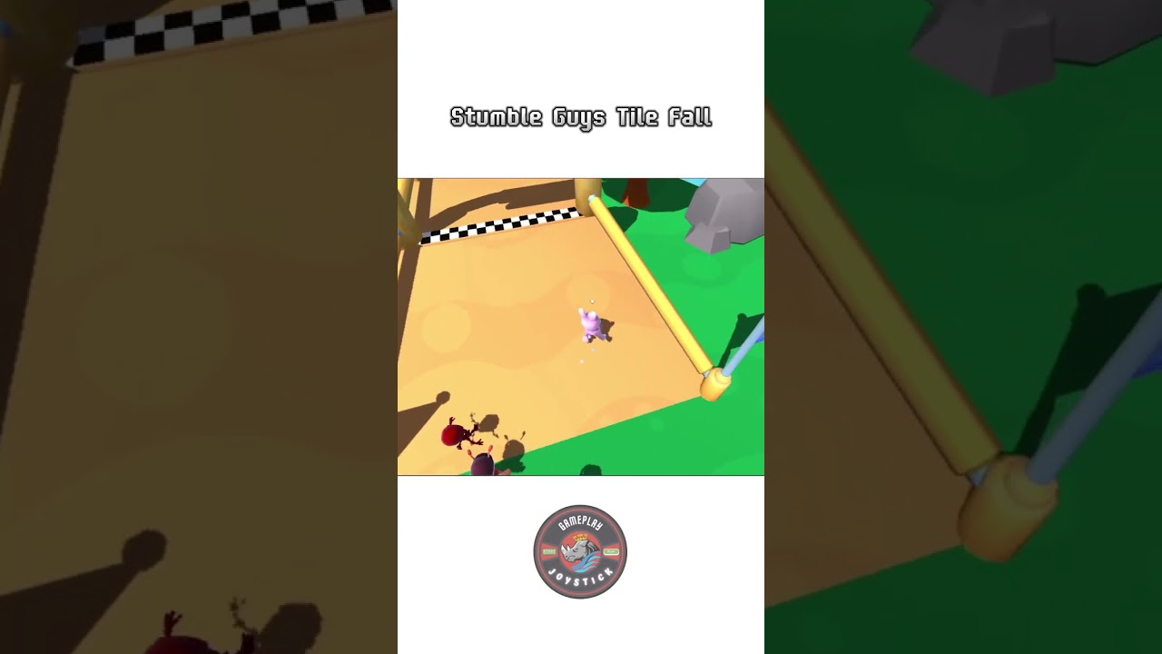stumble guys tile fall tips and trick  