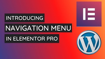 How to Add and Style Navigation Menu in Elementor Pro | Elementor Pro Tutorial 2021