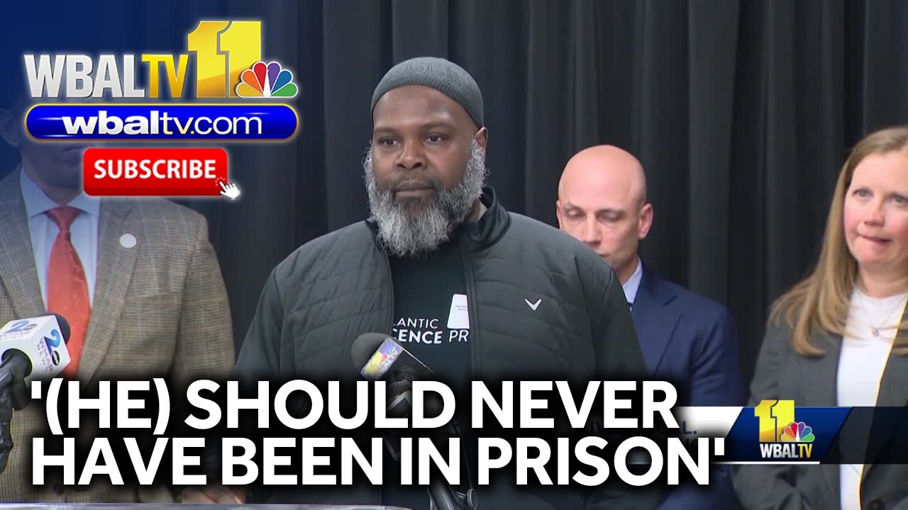 Innocent man freed after decades in prison - YouTube