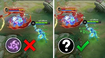 KARRIE BEST EMBLEM SET 2023 FOR DAMAGE HACK🔥 | MLBB