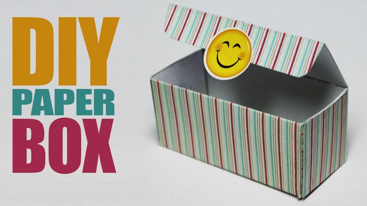 How to make a paper box that closes YouTube