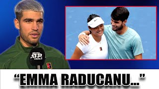 Carlos Alcaraz FINALLY Clarifies His Relationship With Emma Raducanu After Victory At The Atp Finals