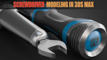 Topology Hard Surface: Detail of a Screwdriver Modeling In 3ds Max-Part02 #2 || N°_71