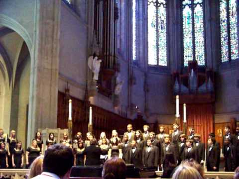 MHS Choir sings Hassler "Gloria" at Grace Cathedral