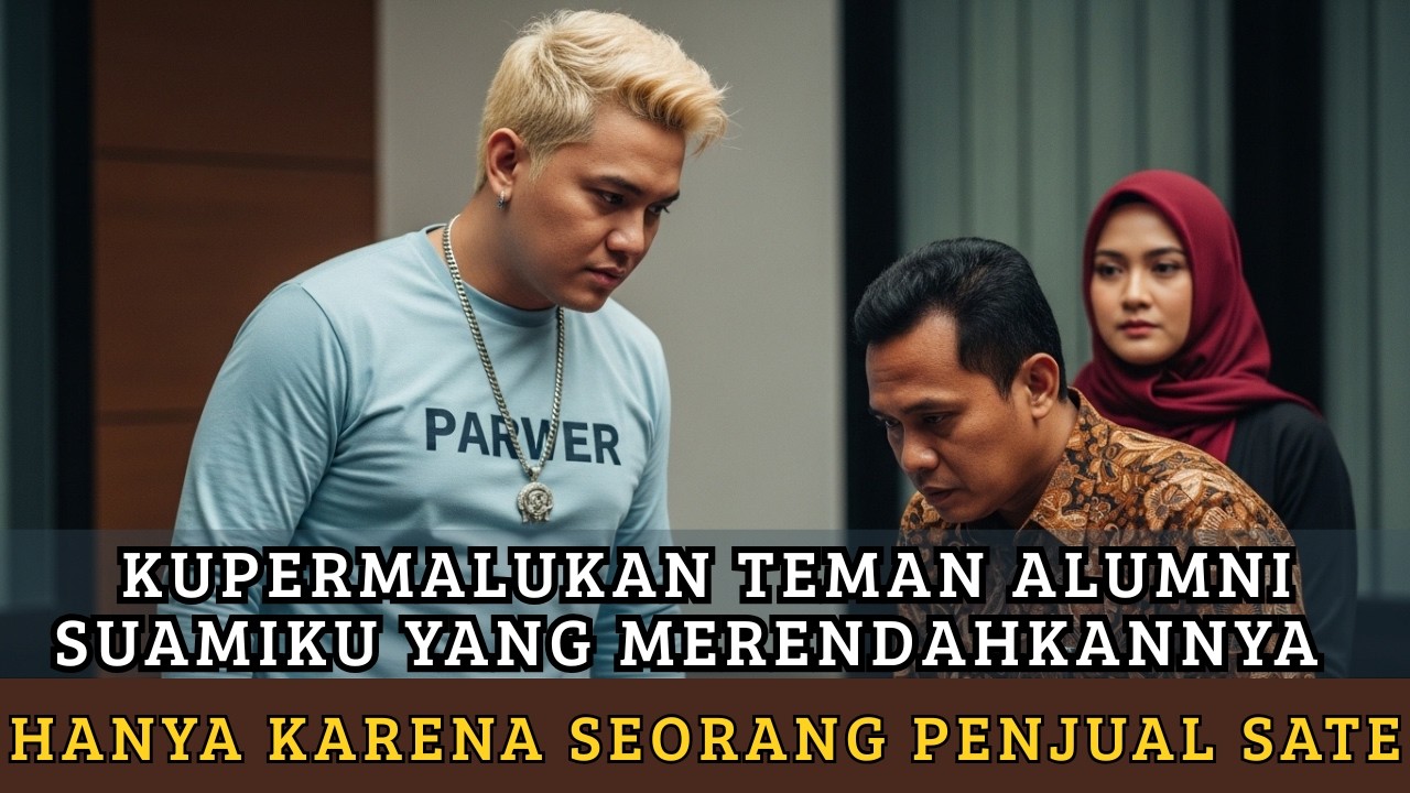 KUPERMALUKAN Teman Alumni Suamiku yang Merendahkannya Hanya Karena Ia Seorang Penjual Sate