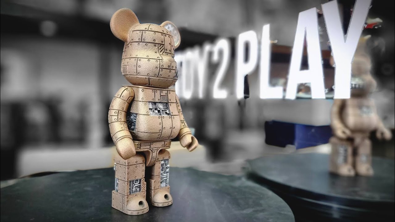 [Toy2plays] Mini Review : Be@rbrick Royal Selangor Special Edition Steampunk 400%