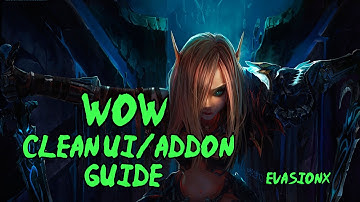 6.2 Clean Ui Guide/Tips for addon usage in World of Warcraft PvP by Evasionx