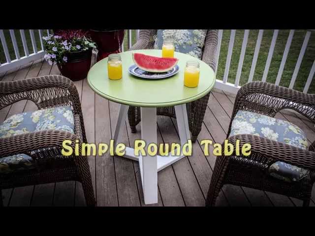 Simple Round Table 15 Steps With Pictures Instructables Simple Round Table 15 Steps With, How To Make A Simple Round Table