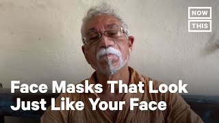 Artist Paints Masks That Look Like People's Faces | NowThis