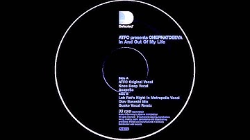 ATFC OnePhatDeeva - In And Out My Life (ATFC Original Vocal)  HQwav
